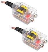 yorpyep High Frequency to Low Frequency Output Converter, Subwoofer Modified Car Audio Converter,...