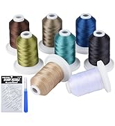 Strong Upholstery Repair Thread - UV Resistant - Heavy Duty Indoor Outdoor for Hand or Machine Se...