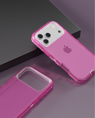 Hot Pink Protective Phone Case