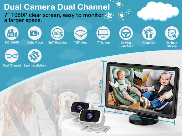 baby car seat camera
