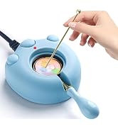Electric Wax Seal Warmer, Blue Electric Wax Seal Melter for Melting Wax Seal Beads Wax Seal Stick...
