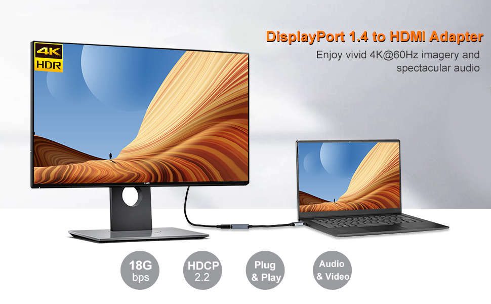 Active DP TO HDMI Adapter