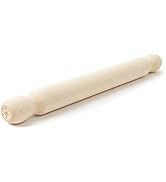 Tuuli Kitchen – French Wooden Rolling Pin, Baking Roller for Rolling Out Pizza, Pasta, Puff and O...