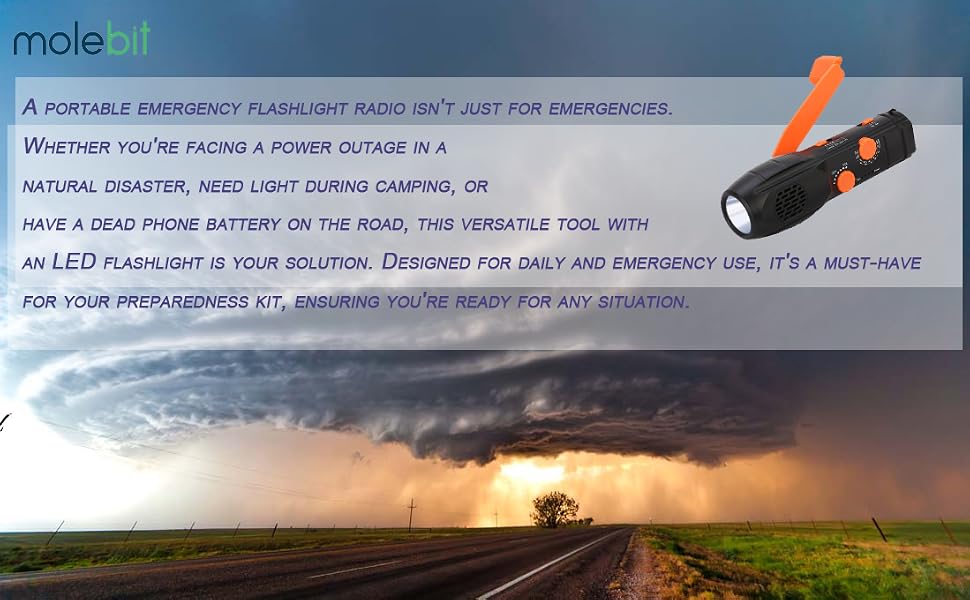 emergency crank flashlight crank charger
