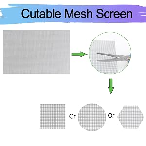 Cuttable mesh