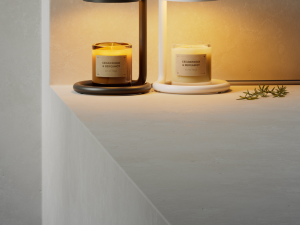 candle warmer lamp with timer