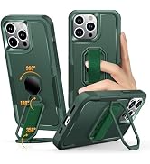 Shields Up for iPhone 15 Pro Max Case with Stand (Two-Way Stand & Finger Strap), 15 Pro Max Phone...