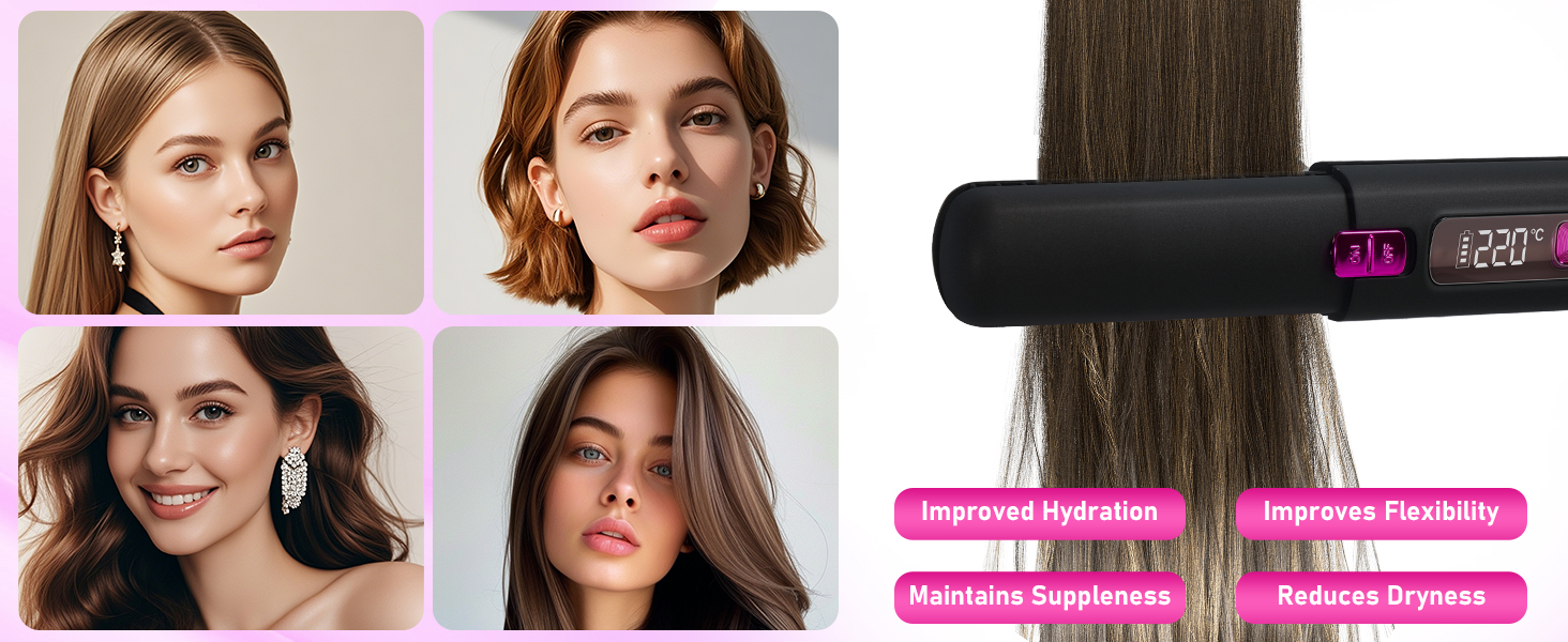 Cordless Hair Straightener