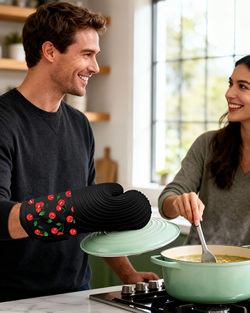 Silicone Oven Mitts