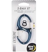 Nite Ize S-Biner XT SlideLock Dual Carabiner - Working Load Limit of 500 lb - Heavy-Duty Locking ...