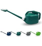 1 Gallon Watering Can, Garden Watering Can Outdoor, Plant Water Can with Removable Long Spout and...