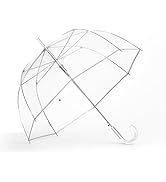 ShedRain Clear Auto Open Bubble Umbrella – See Through, Rain & Windproof, for Weddings, Proms, Ev...