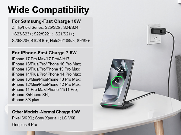 iphone 17 wireless charger stand