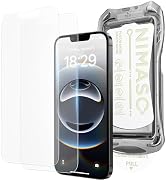 NIMASO for iPhone 16e/13 Pro/13/14 Screen Protector, 2 Pack Matte Tempered Glass Screen Protector...