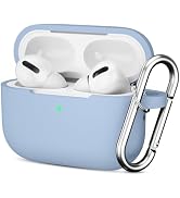 JTOMEI for AirPods Pro 2nd 1st Generation Case Cover with Keychain, Protective Soft Silicone Skin...
