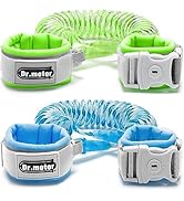 Dr.meter Anti Lost Wrist Link, 2 Pack Toddler Safety Leash with Key Lock, Reflective Child Walkin...