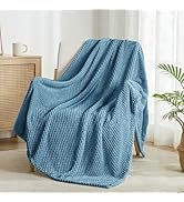 Exclusivo Mezcla Fleece Throw Blanket Extra Large, Super Soft and Warm Blankets for Couch, Sofa a...
