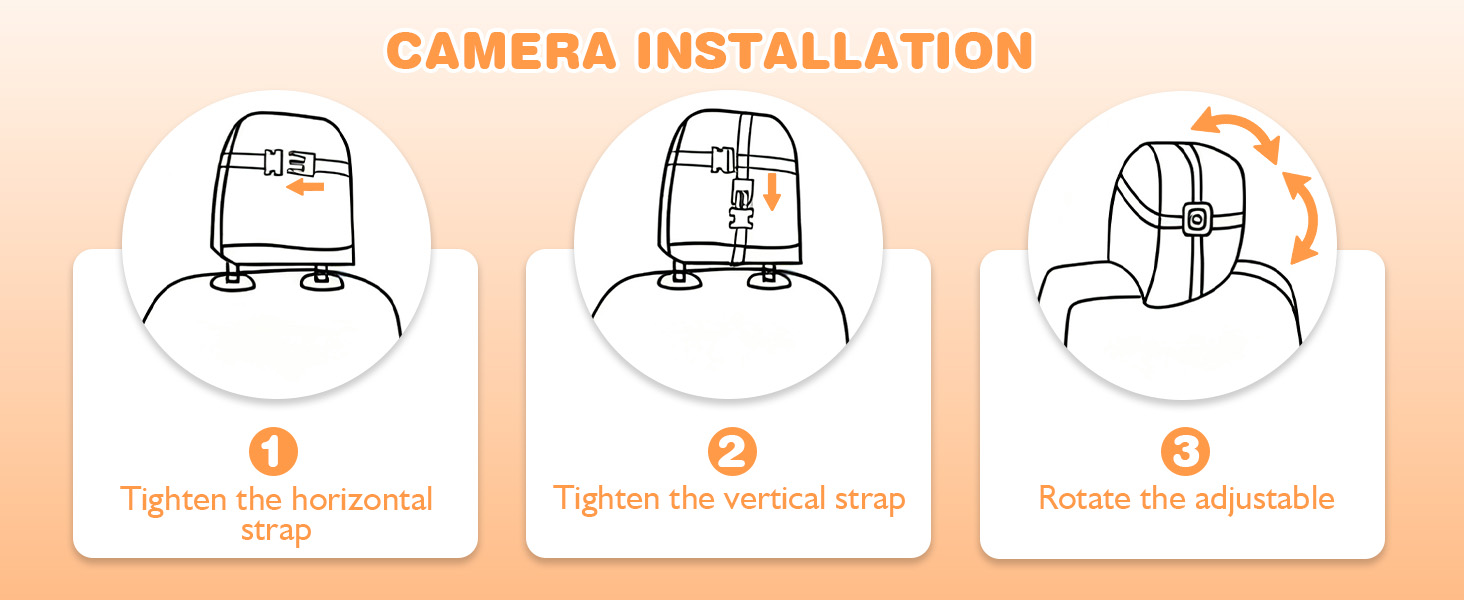 baby car monitor with camera