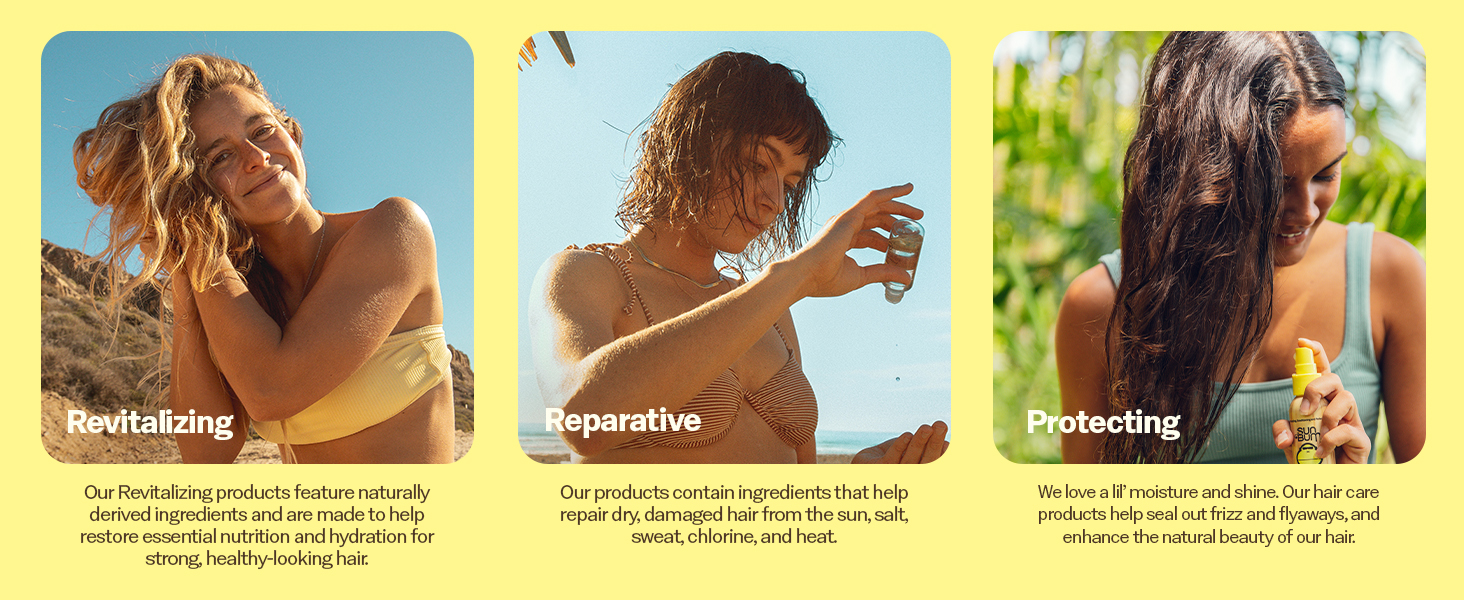 Sun Bum revitalizing Hair Care