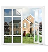 rabbitgoo Window Tint for Home One Way Privacy Window Film See Out Not in Heat UV Blocking Reflec...