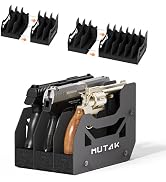 Mutak Soft Foam Pistol Rack for Gun Safe Cabinet, U-Shaped Gun Slots, DIY Gun Rack, Durable Handg...