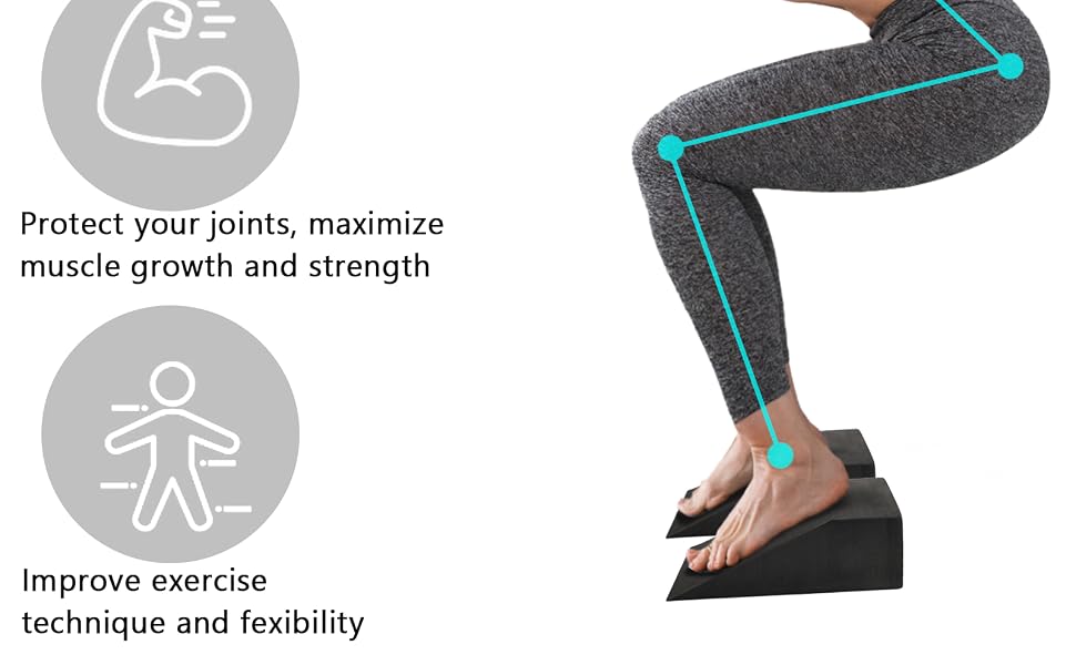 Lightweight Calf Stretcher Slant Board