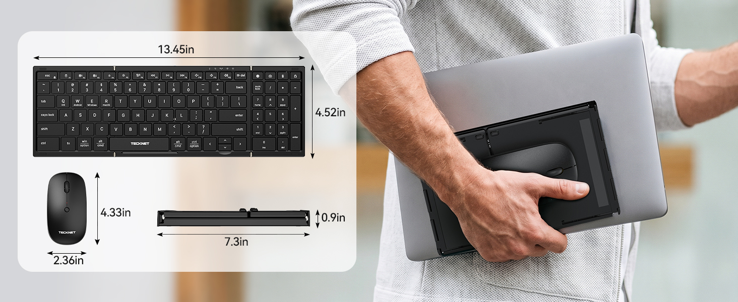 compact wireless keyboard