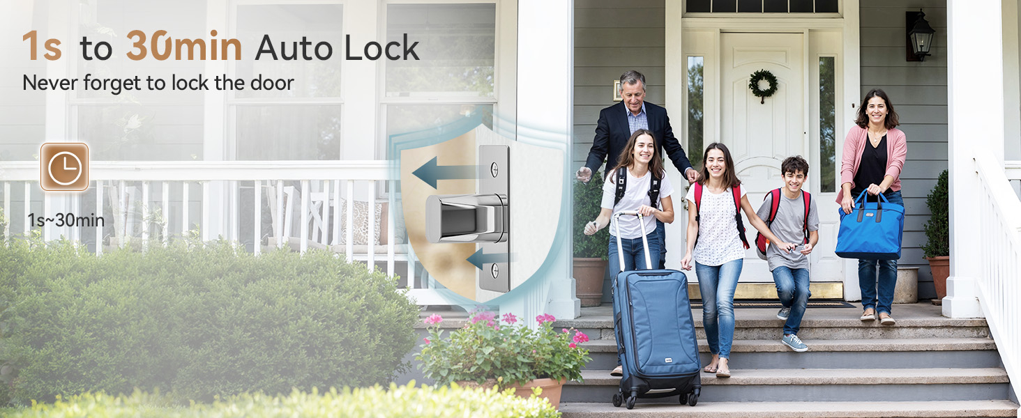 front door lock set keyless entry