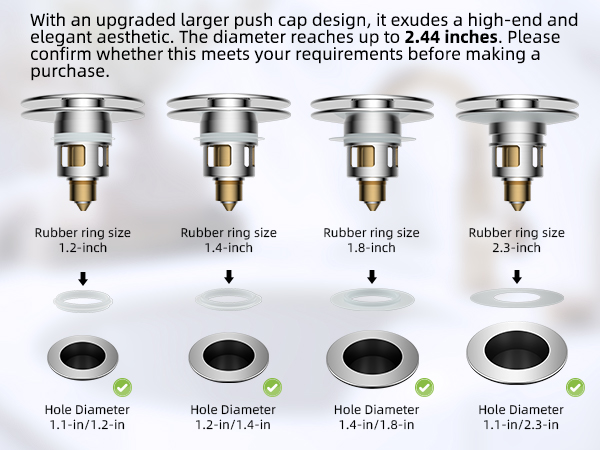 Bathroom sink strainer