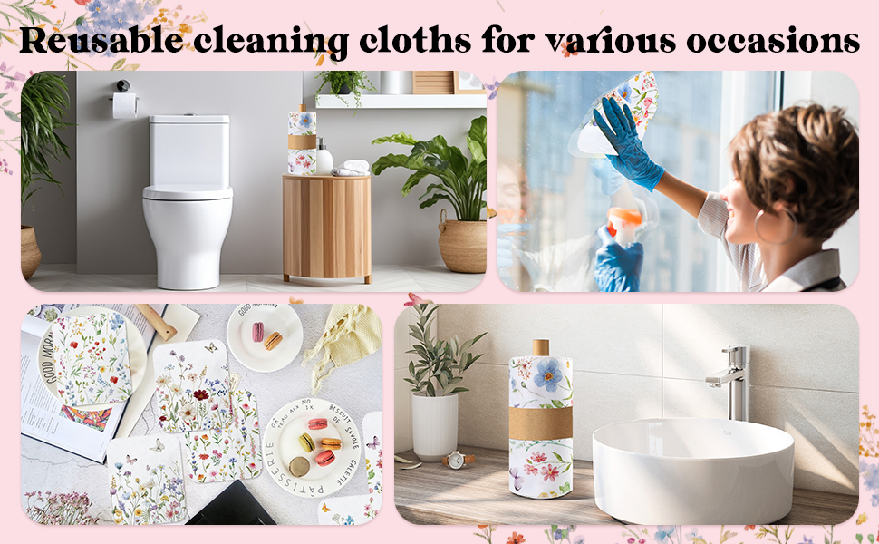 reusable cleaning towels for housekeeping