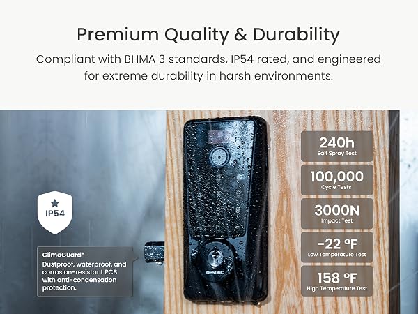 Premium Quality & Durability