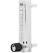 Gas Flowmeter, Flowmeter 1-10LPM Meter with Control Valve for Oxygen Air Gas