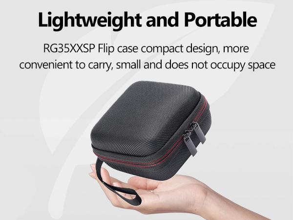 Anbernic RG35XXSP Flip Handheld Game Console case