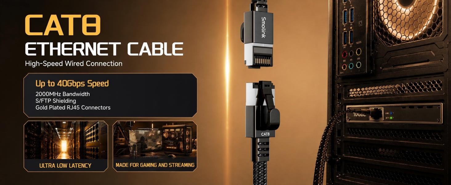 network cable cat 8