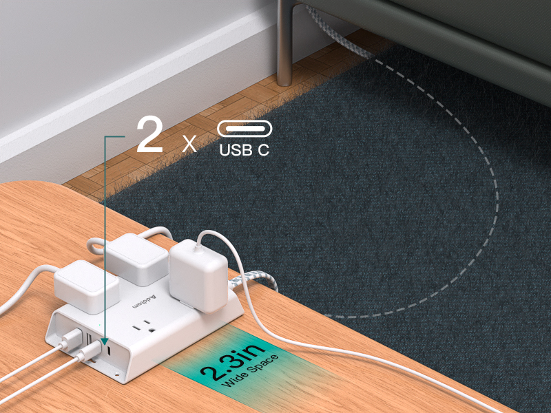 AD314- wide spaced outlets