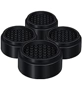 Ezprotekt 1 Inch Adjustable Round Bed Furniture Risers, Stackable Furniture Lifts Risers Creates ...