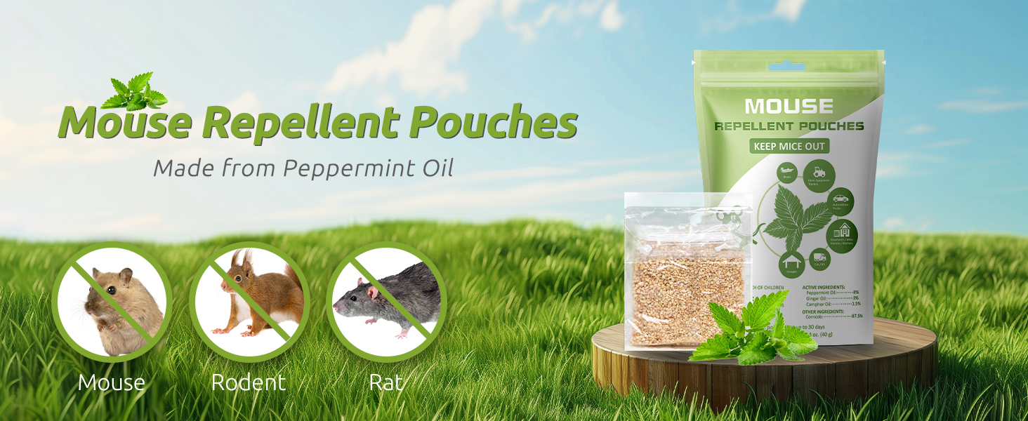 Mouse Repellent Pouches