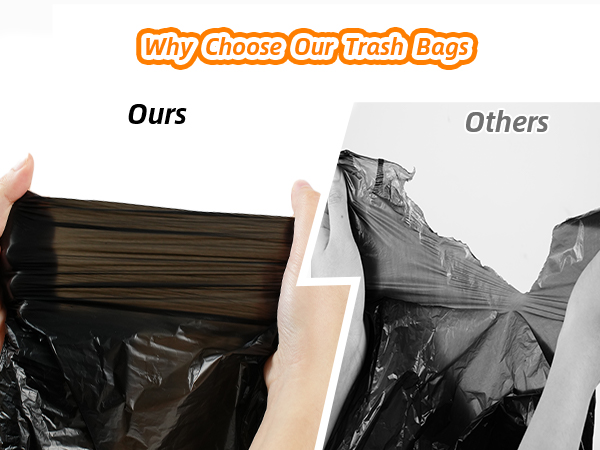 white garbage bags 13 gallon tall kitchen