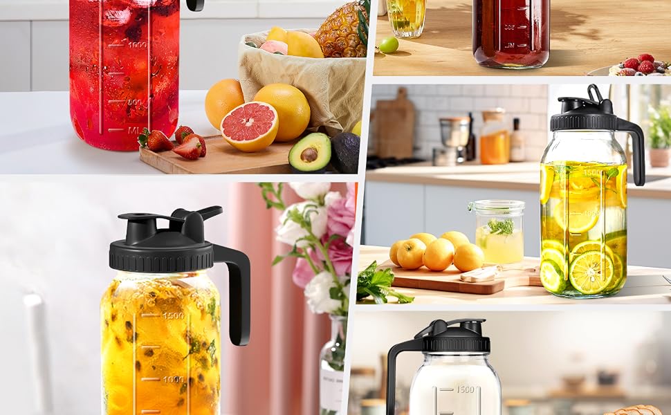Mason Jar Pitcher