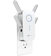 TP-Link AC2600 WiFi Extender(RE650), Up to 2600Mbps, Dual Band WiFi Range Extender, Gigabit port,...