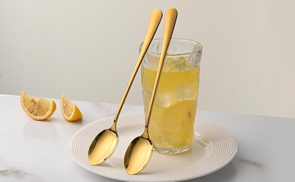 Gold Coffee Stirring Spoons