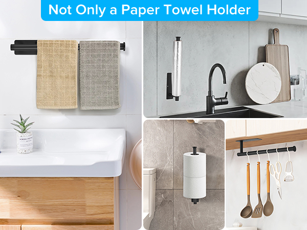 Paper Towel Holder Under Cabinet