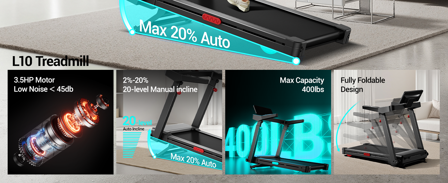 20 level auto incline