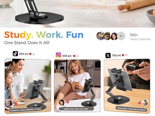 tablet holder for desk
