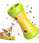 Treat Dispensing Dog Toy, Dog Puzzle Toys for Small Medium Large Dogs, Mental Stimulating Steples...