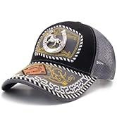 TOPACC Western Trucker Hat for Men Women Vintage Cowboy Country Hats Cute Baseball Cap for Wester...