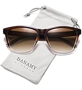 DANAMY Sunglasses Womens Polarized Trendy Sunglasses - Men & Women Mirrored Driving Fishing Sun G...