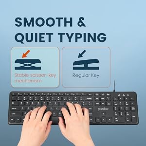 QUIET KEYBOARD