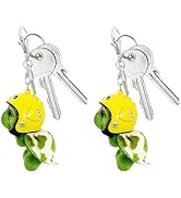 Mozff 2Pcs Plush Turtle Keychain,Cute Soft Stuffed Animal Pendant for Keys, Bags and Phone,Funny ...