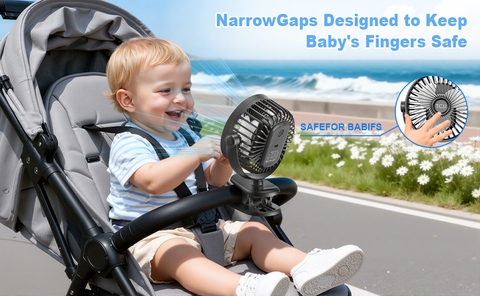 Stroller fan